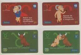 BRASIL 2002 ZODIAC HOROSCOPE ARIES TAURUS - Zodiac