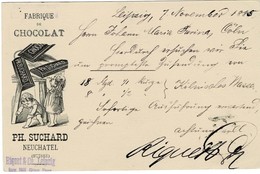 1885, GSK, Suchard Zudruck, Früh,  #2642 - Stamped Stationery