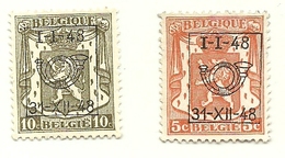 1948 - Belgio 12D Preannullati              C3998   ---- - Sonstige & Ohne Zuordnung