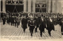 CPA PARIS Obseques Des Victimes De La Republique (971941) - Funérailles