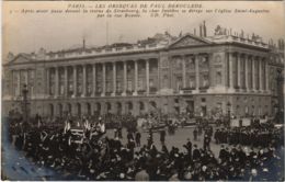 CPA PARIS Obseques De Paul DEROULEDE (971959) - Funeral