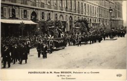 CPA PARIS Funerailles De M. Henri BRISSON 1912 (971963) - Funerali