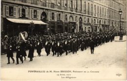 CPA PARIS Funerailles De M. Henri BRISSON 1912 (971970) - Funérailles