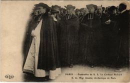 CPA PARIS Funerailles De S. Em. Mgr. Le Cardinal Richard (971983) - Funérailles