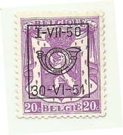 1950 - Belgio 14D   Preannullati              C4001   ---- - Altri & Non Classificati