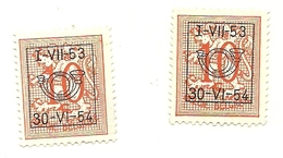 1953 - Belgio 15E   Preannullati              C4003   ----- - Altri & Non Classificati