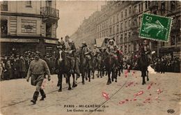 CPA PARIS MI-CAREME 1910 Les Gaulois Et Les Francs (305394) - Karneval - Fasching