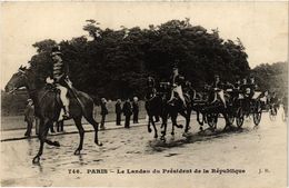 CPA PARIS Le Landau Du Président De La République (305496) - Receptions