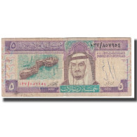 Billet, Saudi Arabia, 5 Riyals, KM:22a, TB - Saoedi-Arabië