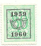 1959 - Belgio 18A   Preannullati              C4008   ----- - Altri & Non Classificati