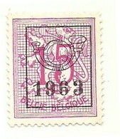 1963 - Belgio 20A   Preannullati              C4010   ---- - Sonstige & Ohne Zuordnung