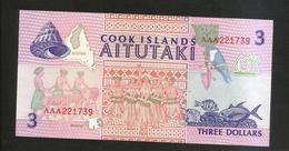 ISOLE COOK - Cook Island - 3 Dollars (1992) - Cookeilanden