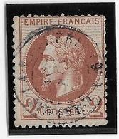 France N°26 - Oblitéré - B - 1863-1870 Napoleon III With Laurels