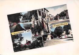 Souvenir De CAPESTANG - Vues Multiples - Eglise - Fontaine - Capestang