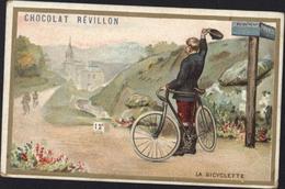 Chromo Chocolat Révillon La Bicyclette - Revillon