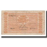 Billet, Finlande, 5 Markkaa, 1945 (1946), KM:76a, B+ - Finnland