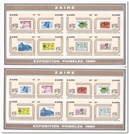 Zaïre 1980, Postfris MNH, Phibelza ( Imperf. ) - Unused Stamps