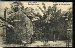 Carte N° 53. Vue 13. Habitations Sur Le Haut Congo (carte Neuve) - Interi Postali