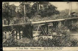 Carte N° 53. Vue 10. Pont De La Lukuba Dans Le Mayumbe (carte Neuve) - Entiers Postaux