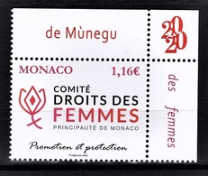 MONACO 2020 - COMITÉ DROITS DES FEMMES - NEUF ** - Unused Stamps