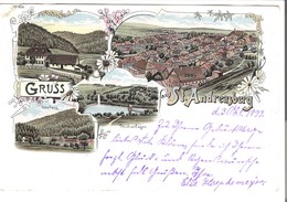 St. Andreasberg - 4 Ansichten Von 1899 (4262) - St. Andreasberg
