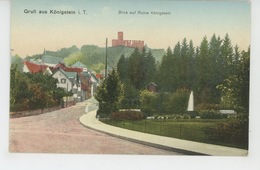 ALLEMAGNE - HESSE - Gruss Aus KOENIGSTEIN Im Taunus - Blick Auf Ruine Königstein - Koenigstein