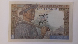 BILLET DE 10 FRANCS MINEUR - 10 F 1941-1949 ''Mineur''