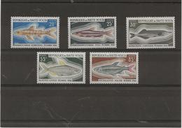 HAUTE - VOLTA -  N° 198 A 201 - POISSONS -NEUF CHARNIERE- ANNEE 1969 - Opper-Volta (1958-1984)