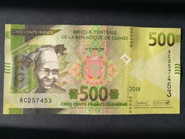 Banconota Guinea - 500 Franchi - FDS UNC - 2018 - Guinée