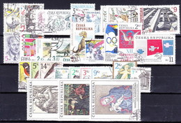 Tchéque République 1994 Mi 30-60, Obliteré, L'année Complete - Komplette Jahrgänge