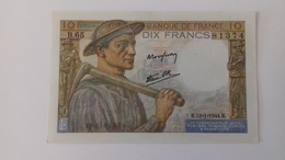 BILLET DE 10 FRANCS MINEUR - 10 F 1941-1949 ''Mineur''