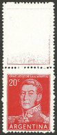 ARGENTINA: GJ.1034CA, With TOP LABEL (almost White), MNH, Excellent Quality, Very Rare! - Ungebraucht