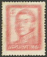 ARGENTINA: GJ.1138a, With DOUBLE IMPRESSION Variety, Very Notable, VF Quality! - Neufs