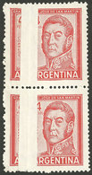 ARGENTINA: GJ.1139A, Pair With IMMENSE FOLD, Fantastic! - Nuovi