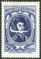 ARGENTINA: GJ.1319, With Variety "San Martín With Large Moustache", VF!" - Nuovi