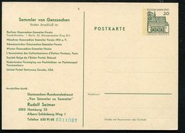 Bund PP36 B2/001 GANZSACHEN-RUNDSENDEDIENST 1966  NGK 4,00 € - Cartes Postales Privées - Neuves