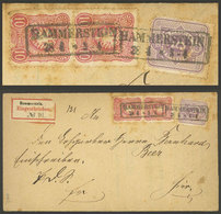 GERMANY: Letter Sent By Registered Mail From HAMMERSTEIN On 27/AP/1881, Very Nice! - Other & Unclassified