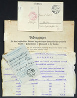 GERMANY: Interesting Card Sent From Berlin To Köln On 29/JUL/1920 Without Postage, On Back In Bears A Calculation For An - Otros & Sin Clasificación