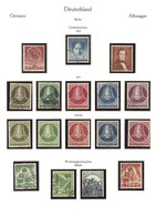 GERMANY - BERLIN: Collection In KA-BE Album With Issues From 1948 To 1990, Fairly Advanced (missing Few Values To Comple - Autres & Non Classés