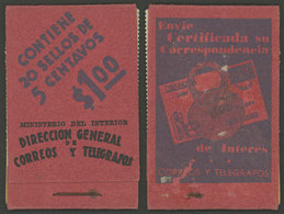 ARGENTINA: Booklet GJ.800A-A1-V Complete, Very Fine Quality, Rare! - Andere & Zonder Classificatie