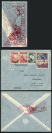 ARGENTINA: Airmail Cover Sent From Buenos Aires To Germany On 3/MAR/1938, Franked With 3.90P., With Special Marking On B - Autres & Non Classés