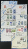 ARGENTINA: Over 170 Covers Used In 1950s/1970s, Fine To Excellent General Quality. There Are Fantastic Postage Combinati - Other & Unclassified