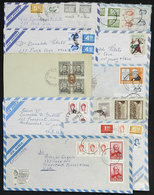 ARGENTINA: About 90 Covers Of All Periods, There Are Very Good Postages, Scarce Combinations, Some Special Postmarks, Fi - Altri & Non Classificati