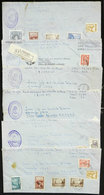 ARGENTINA: DECLARED VALUES: 3 Covers + 3 Fronts Sent From Buenos Aires To Villa Maria Between 1951 And 1961, All With De - Other & Unclassified