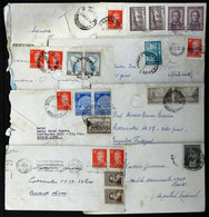 ARGENTINA: Circa 1955/1965: Interesting Lot Of 19 Used Covers, With Some Good High Postages, Registered Or Express, One  - Altri & Non Classificati