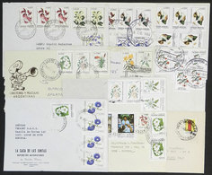 ARGENTINA: Approximately 100 Covers Used Mainly In 1980s, There Are Very Interesting Postages, A Good Number Of Stamps O - Altri & Non Classificati