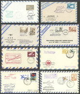 ARGENTINA: FIRST FLIGHTS Or SPECIAL FLIGHTS: Over 100 Covers Flown By Various Airlines Domestically In Argentina Or To O - Altri & Non Classificati