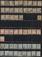 ARGENTINA: Binder With SEVERAL HUNDREDS Old Stamps Neatly Mounted In Stockpages, Including Good Values And Some Varietie - Collections, Lots & Series