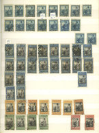 ARGENTINA: Stockbook With Several Hundreds Used Stamps Of The Issues "Rivadavia Belgrano & San Martin" And "Seated Liber - Collezioni & Lotti