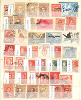 ARGENTINA: CANCELS: Stockbook With Over 700 Stamps With Marks Of About 260 Towns, For Example: El Maitén, Cte. Fontana,  - Collezioni & Lotti